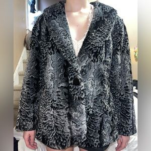 Vintage Faux Fur Olympia Jacket